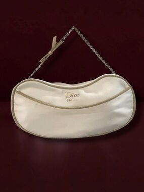 DIOR Parfums White Fabric Bag